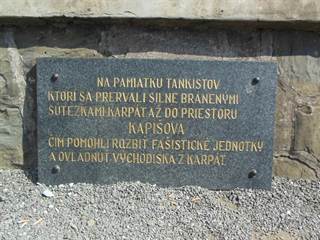 Pamätník duklianskych tankistov 2 - Michal Perejda