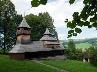 Drevený kostol Lukov - Venécia 1