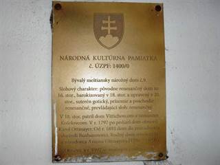 Meštiansky dom 9. ZA 1